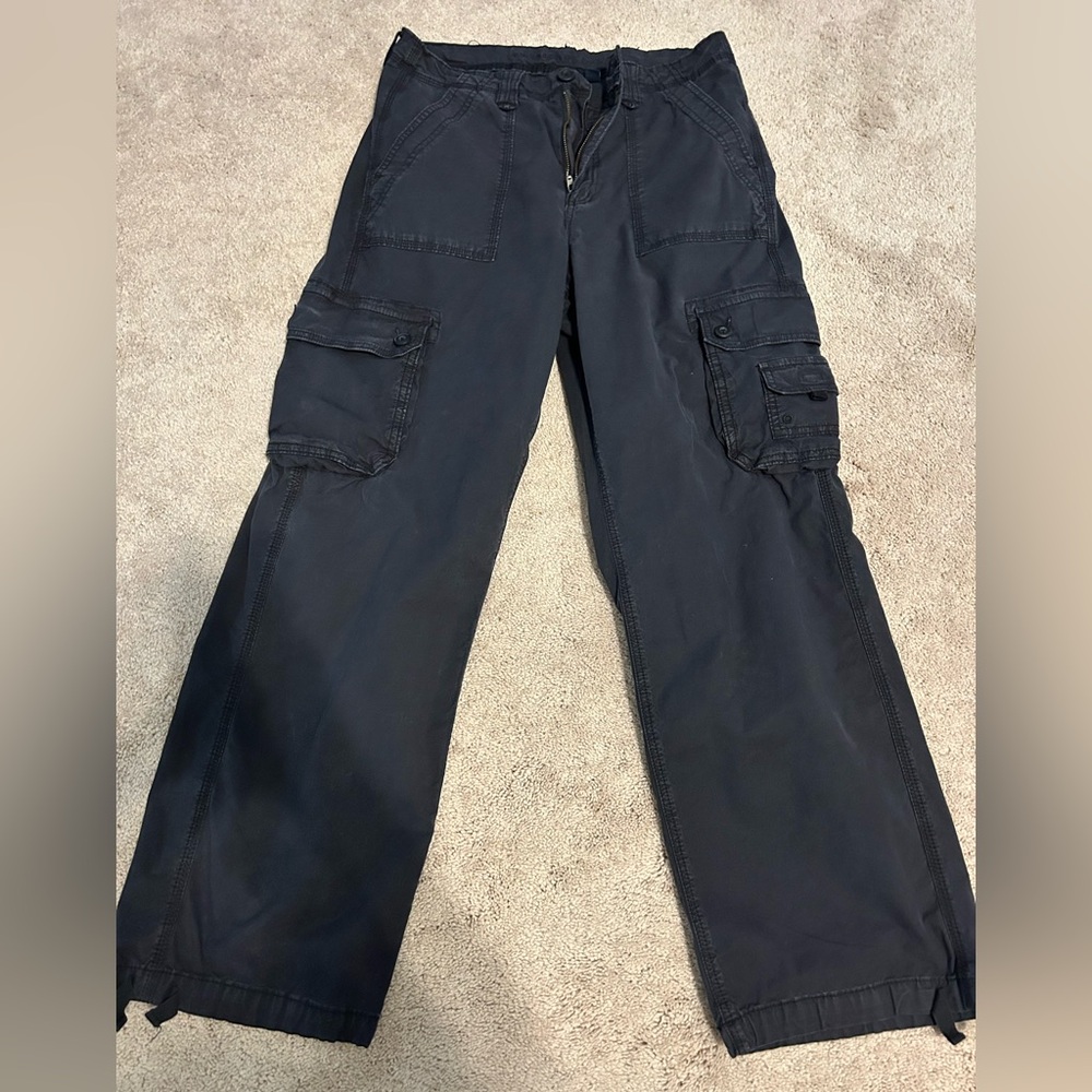 American Eagle Black Cargo Pants